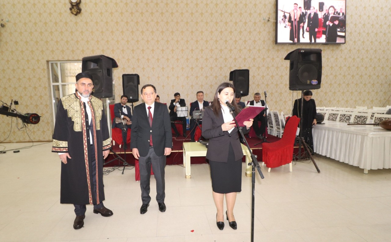 Qazaxda şəhid ailələri üçün bayram şənliyi keçirildi - FOTOLAR